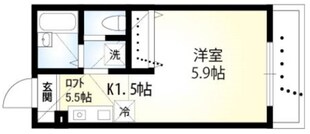 ヴェラハイツ子安台の物件間取画像